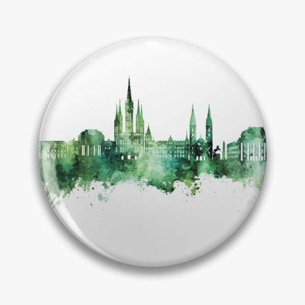 Item preview, Wiesbaden Germany Skyline designed and sold by ArtPrints.