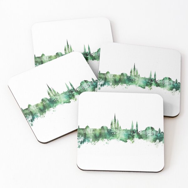 Item preview, Wiesbaden Germany Skyline designed and sold by ArtPrints.
