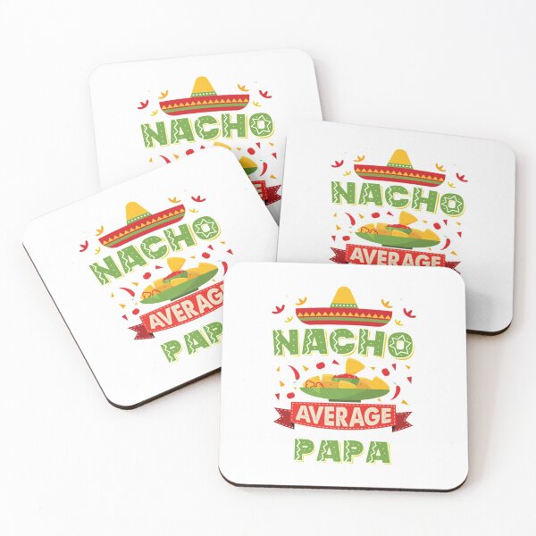 Item preview, Nacho Average Papa Nacho Average Dad StickerNACHO AVERAGE PAPA NACHO AVERAGE DAD  designed and sold by Mintybatteo.