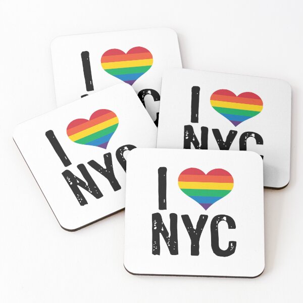 Item preview, I Love NYC Pride designed and sold by The "I Love Everything" Shop.