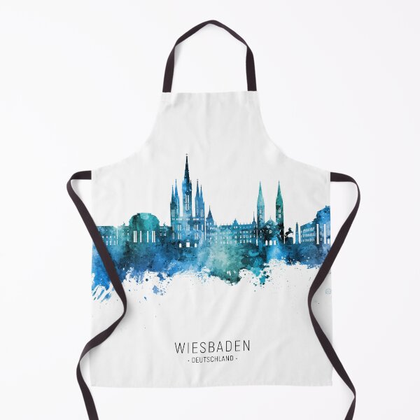 Item preview, Wiesbaden Germany Skyline designed and sold by ArtPrints.
