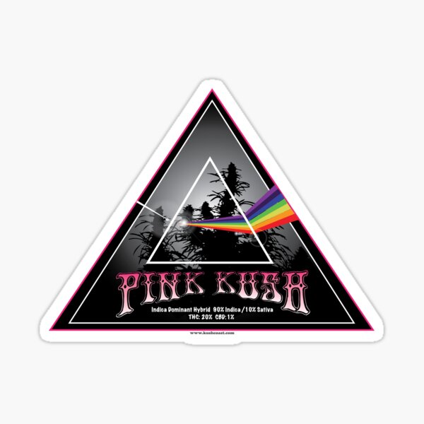 Item preview, Pink Kush Cannabis Strain Art designed and sold by kushcoast.