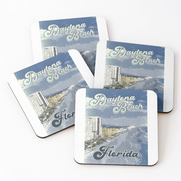 Item preview, Retro Daytona Beach Florida / Vintage style poster /  designed and sold by Naumovski.
