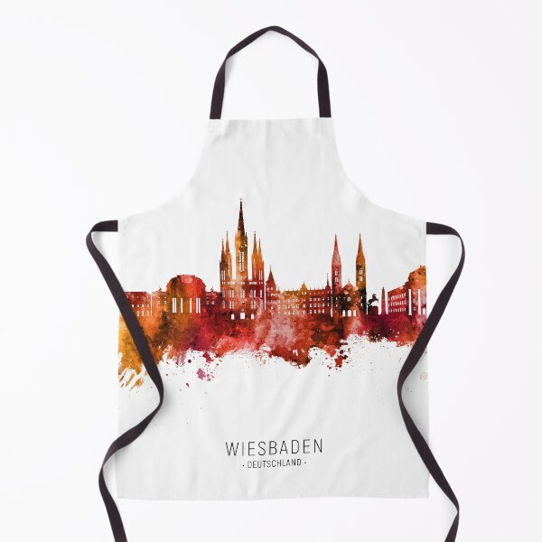 Item preview, Wiesbaden Germany Skyline designed and sold by ArtPrints.
