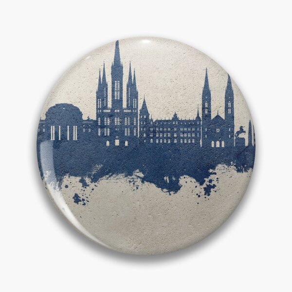 Item preview, Wiesbaden Germany Skyline designed and sold by ArtPrints.