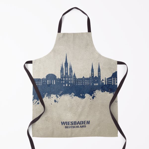 Item preview, Wiesbaden Germany Skyline designed and sold by ArtPrints.