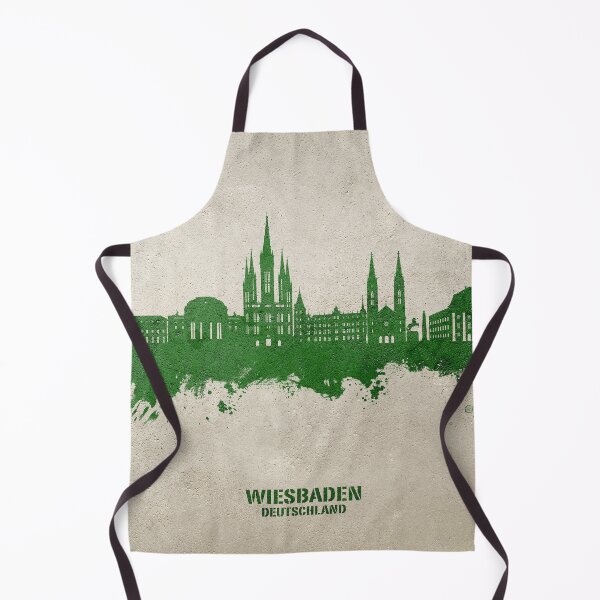 Item preview, Wiesbaden Germany Skyline designed and sold by ArtPrints.