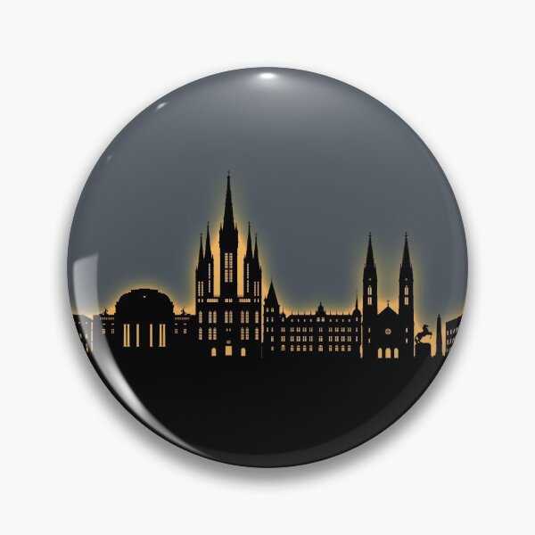 Item preview, Wiesbaden Germany Skyline designed and sold by ArtPrints.
