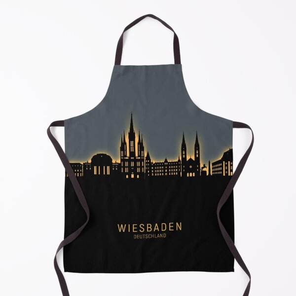 Item preview, Wiesbaden Germany Skyline designed and sold by ArtPrints.