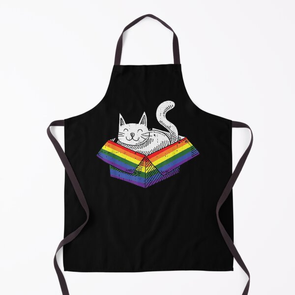 Item preview, Gay Cat Pride Rainbow Cute Kitten Kitty Proud LGBT-Q Ally designed and sold by KurtHolt.