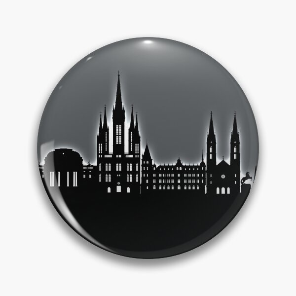 Item preview, Wiesbaden Germany Skyline designed and sold by ArtPrints.