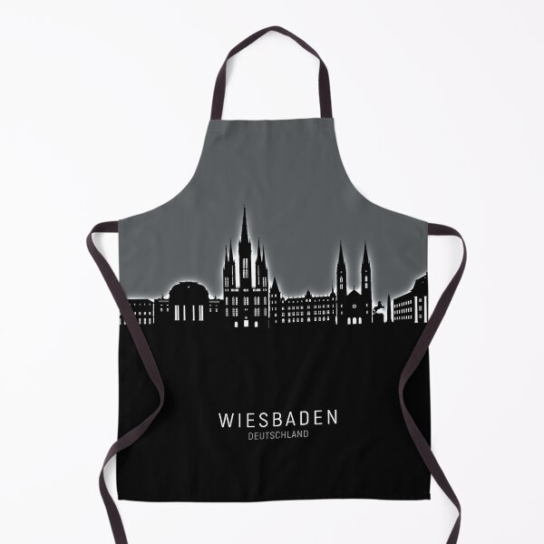 Item preview, Wiesbaden Germany Skyline designed and sold by ArtPrints.