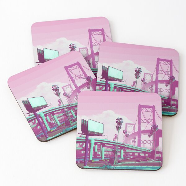 Item preview, Pink Bridge Blue Highway designed and sold by Camdeboo.