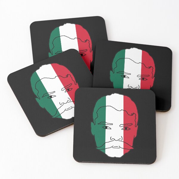 Item preview, Emiliano Zapata Mexican Flag designed and sold by RevolutionInPaint.
