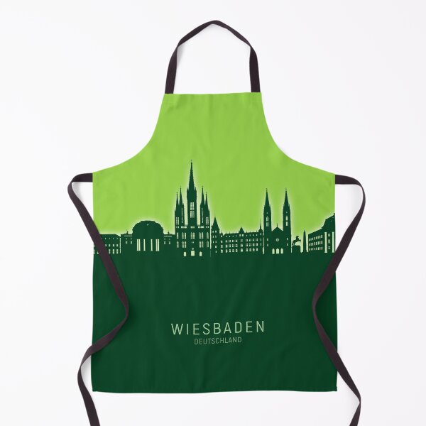 Item preview, Wiesbaden Germany Skyline designed and sold by ArtPrints.