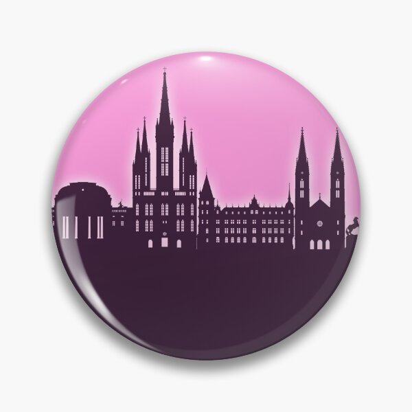 Item preview, Wiesbaden Germany Skyline designed and sold by ArtPrints.