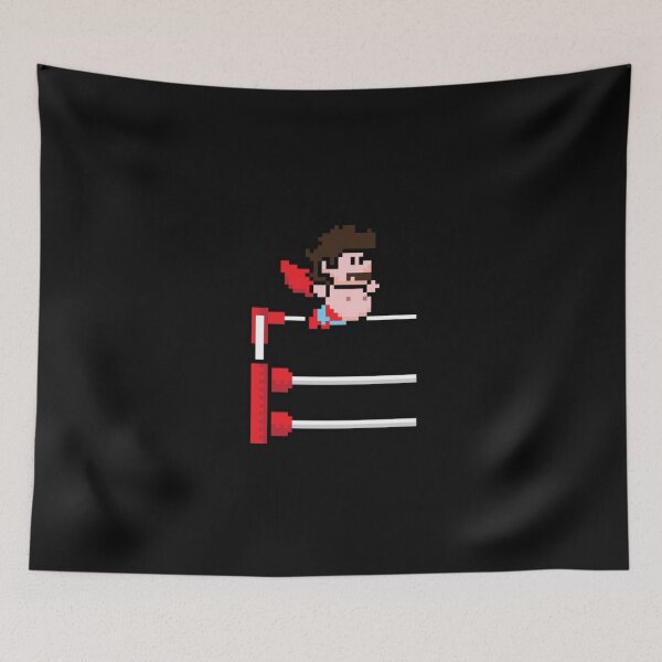Artikelvorschau, Nacho Libre Sticker8Bit Nacho Libre entworfen und verkauft von Mintybatteo.