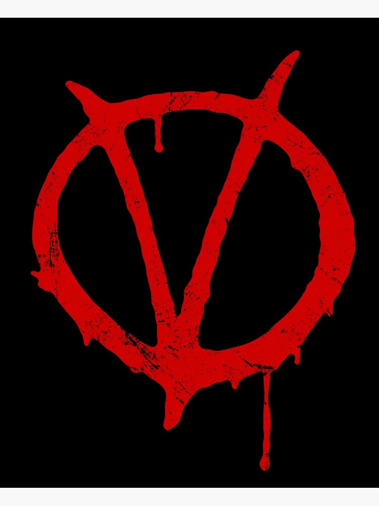 v-f-r-vendetta-vintage-symbol-poster-von-coccomedian-redbubble