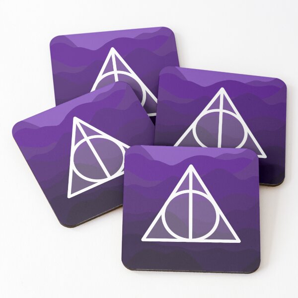 Item preview, Magical Triangle with Circle and Line on Purple Background Print designed and sold by Jess Designs.