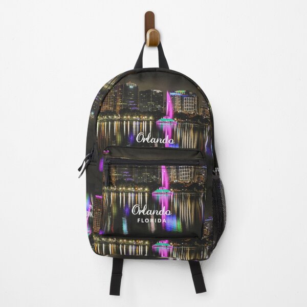 Item preview, Orlando, Florida - Orlando Skyline & Lake Eola at Night designed and sold by leemcnut.