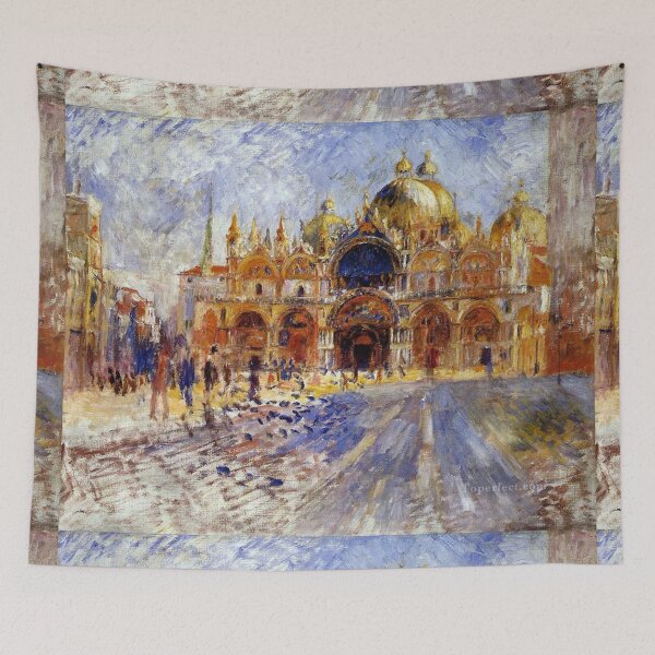 Item preview, 5 Piazza San Marco in Venice by Pierre Auguste Renoir designed and sold by Vintage Designs +.