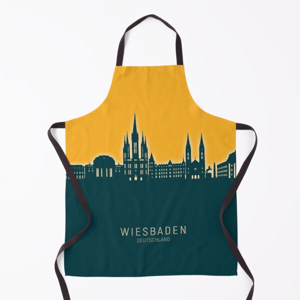 Item preview, Wiesbaden Germany Skyline designed and sold by ArtPrints.