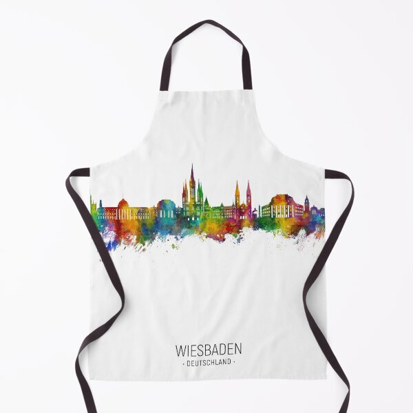 Item preview, Wiesbaden Germany Skyline designed and sold by ArtPrints.