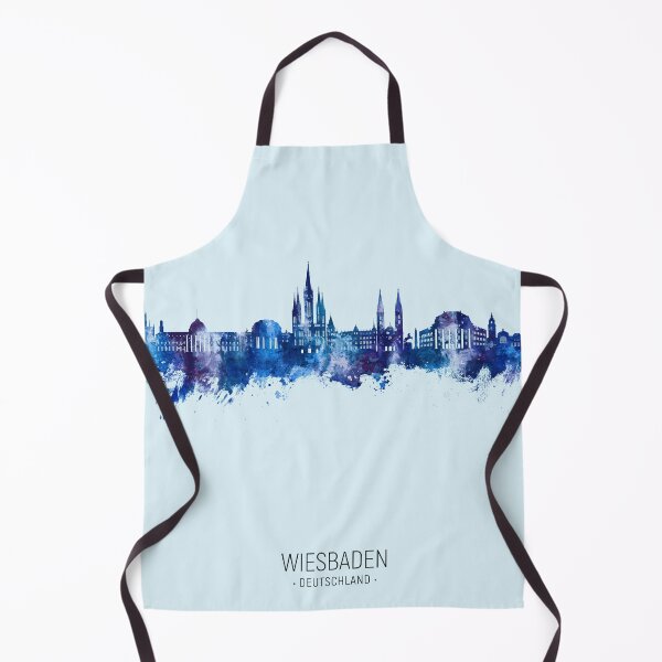 Item preview, Wiesbaden Germany Skyline designed and sold by ArtPrints.