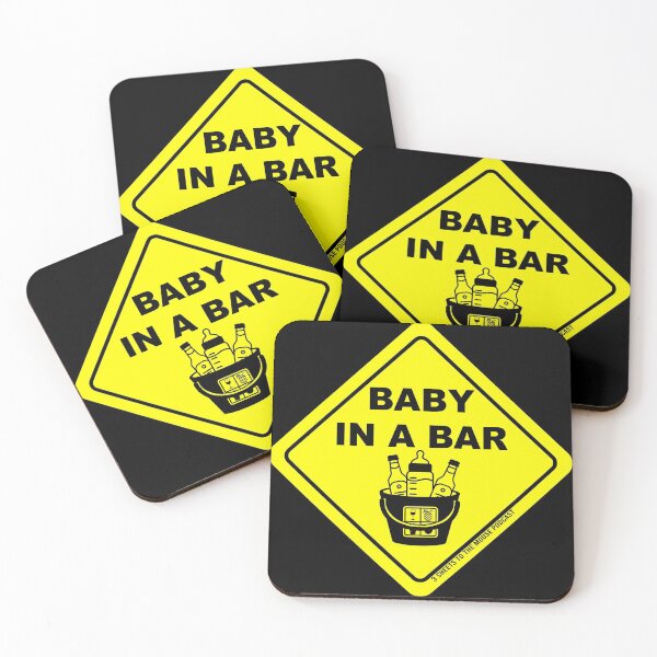 Item preview, Baby in a Bar designed and sold by MagicalMeltdown.