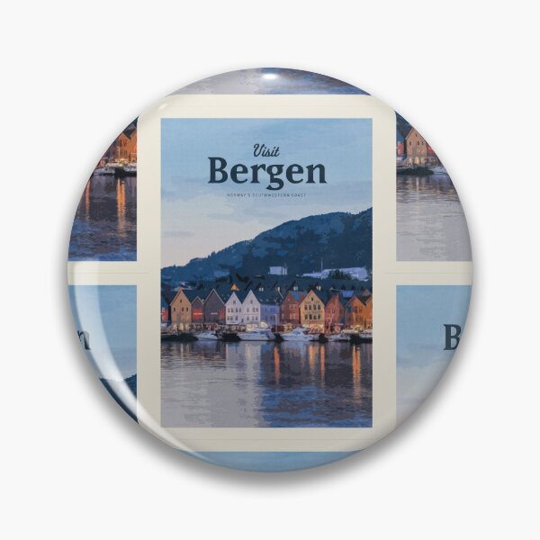 Item preview, Visit Bergen  designed and sold by Mercury Club.