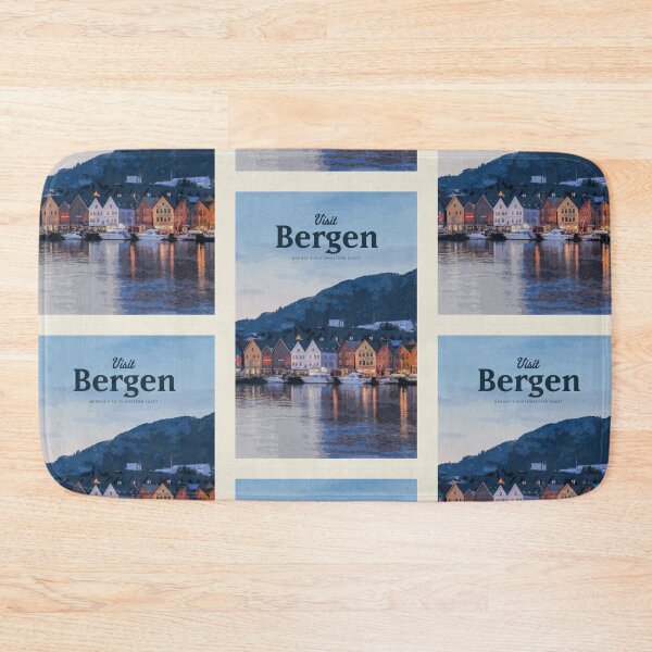 Item preview, Visit Bergen  designed and sold by Mercury Club.
