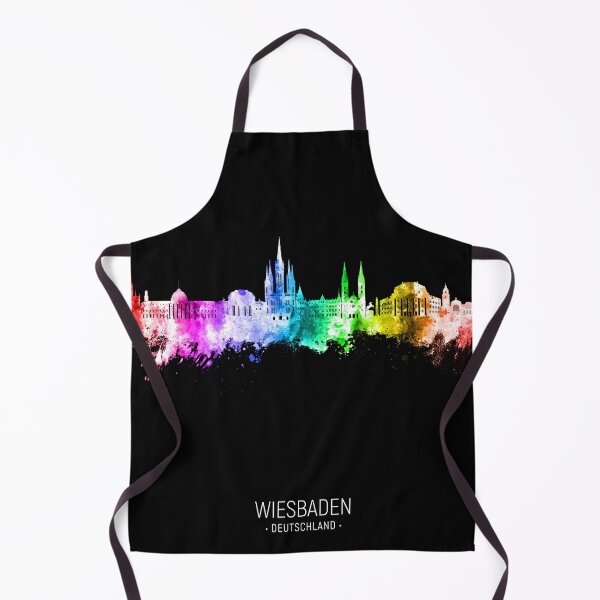 Item preview, Wiesbaden Germany Skyline designed and sold by ArtPrints.