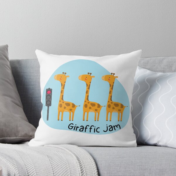 Item preview, Giraffic Jam - Animal pun designed and sold by The Agreeable Raven.