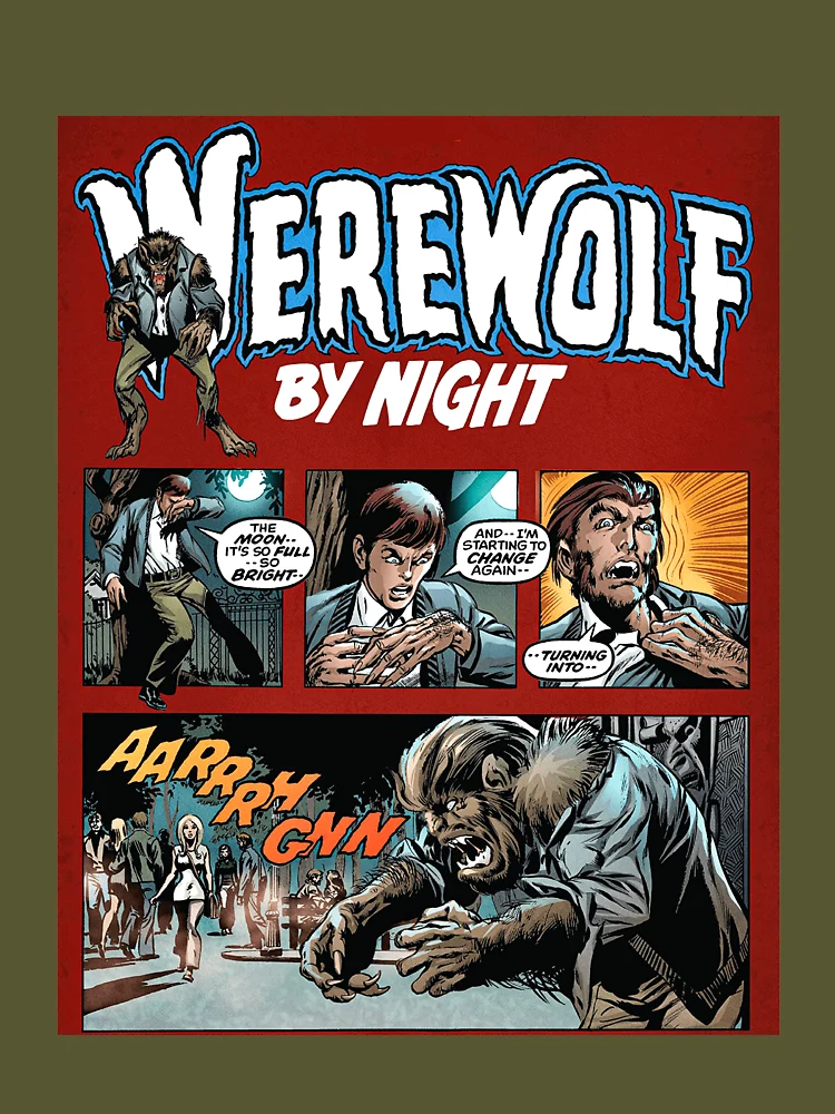 Werewolf by Night Poster for Sale by phylisho