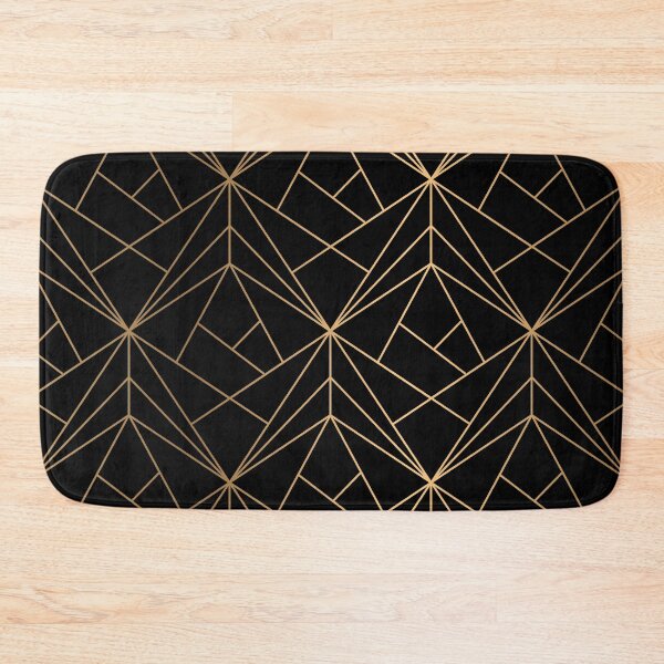 Item preview, Elegant Gold And Black Pattern With White Shimmer designed and sold by Vic Torys ☆.