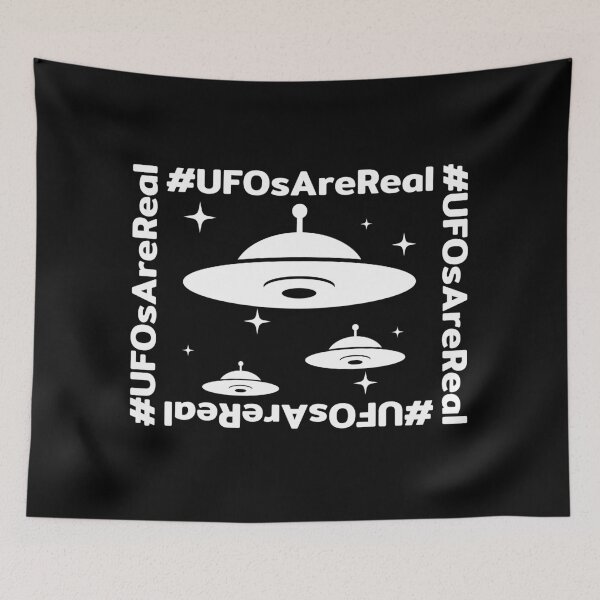 Item preview, UFOs Are Real designed and sold by Hashtagzzz.