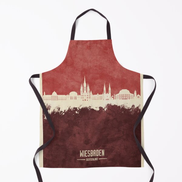 Item preview, Wiesbaden Germany Skyline designed and sold by ArtPrints.