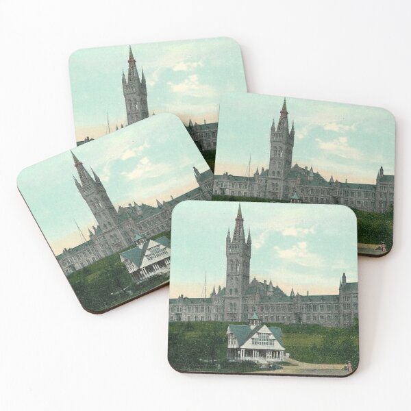Item preview, Vintage Illustration of Glasgow University designed and sold by yourscotland.