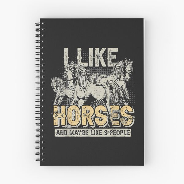 Item preview, I Like Horses And Maybe Like 3 People Horse designed and sold by doria7fjly.
