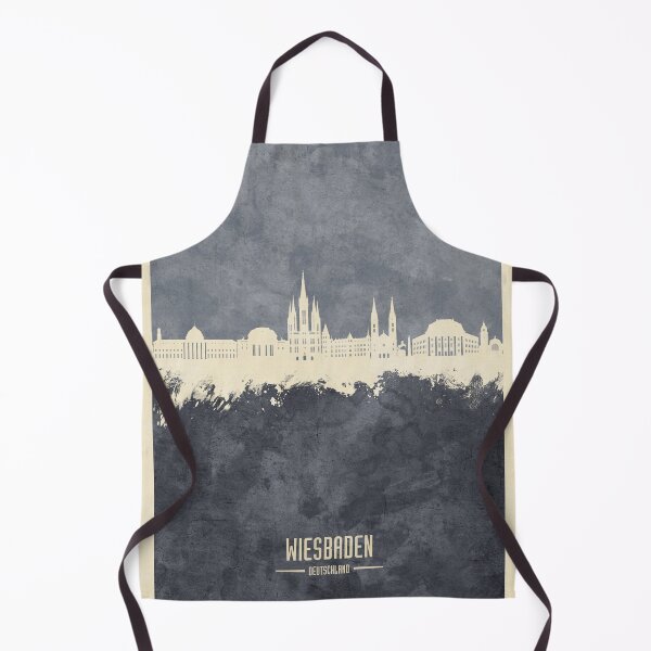 Item preview, Wiesbaden Germany Skyline designed and sold by ArtPrints.
