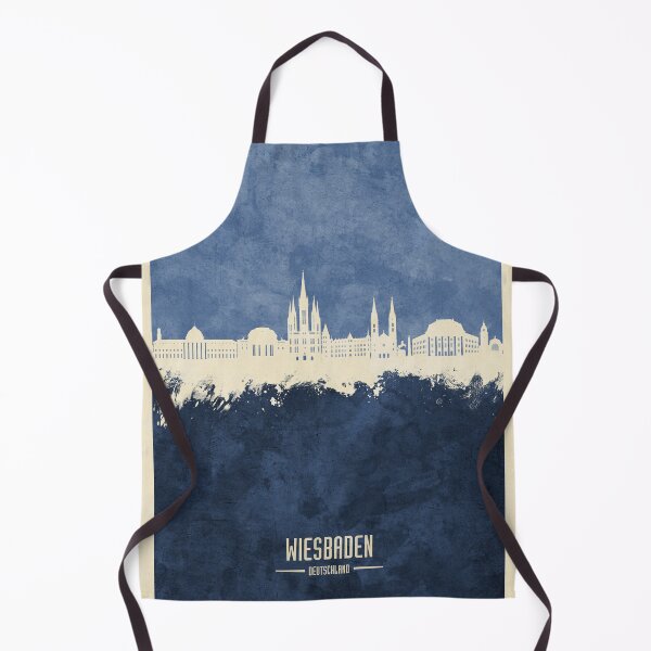 Item preview, Wiesbaden Germany Skyline designed and sold by ArtPrints.