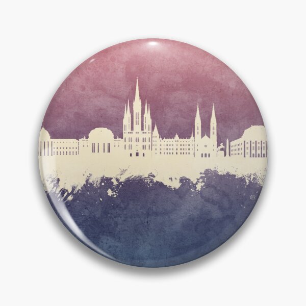 Item preview, Wiesbaden Germany Skyline designed and sold by ArtPrints.