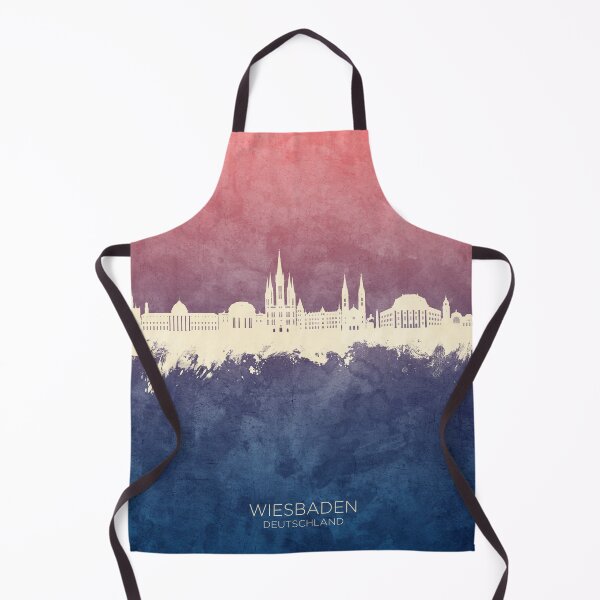 Item preview, Wiesbaden Germany Skyline designed and sold by ArtPrints.