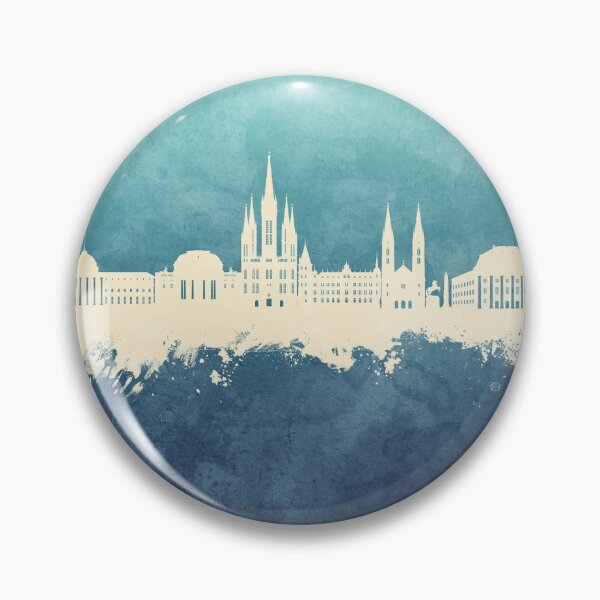 Item preview, Wiesbaden Germany Skyline designed and sold by ArtPrints.