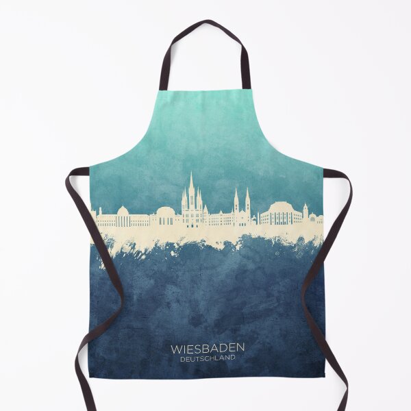 Item preview, Wiesbaden Germany Skyline designed and sold by ArtPrints.