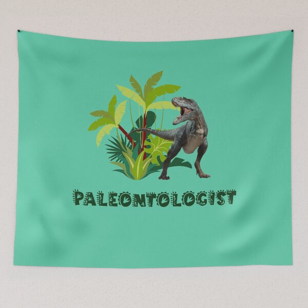 Item preview, Paleontologist, t-rex jungle design designed and sold by MiloHarris.