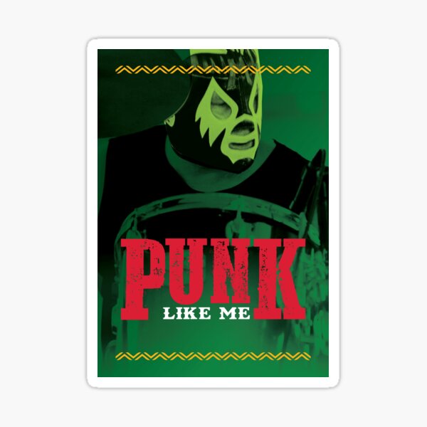 Punk Like Me - Chupacabra Sticker