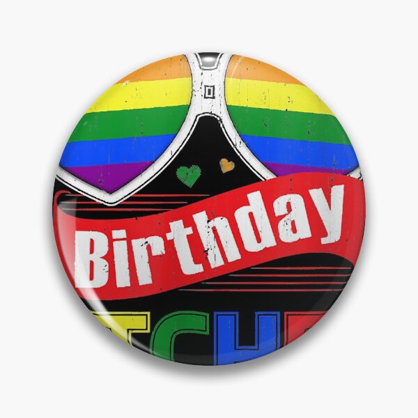 Item preview, Gay Pride Rainbow LGBT It's My Birthday Bitches Cute Glasses designed and sold by KurtHolt.
