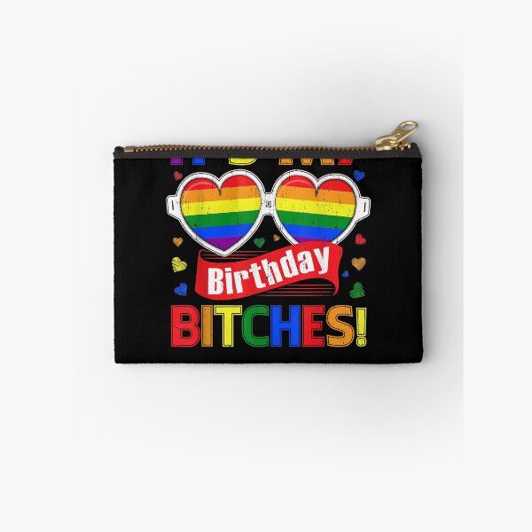 Item preview, Gay Pride Rainbow LGBT It's My Birthday Bitches Cute Glasses designed and sold by KurtHolt.