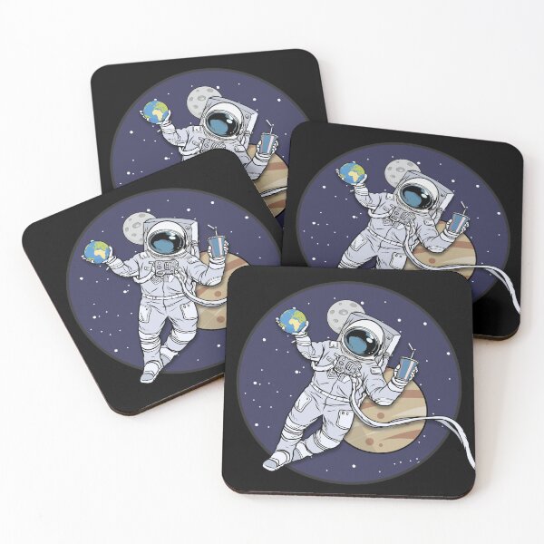Item preview, Drink Galaxy Astronaut designed and sold by marytrou.